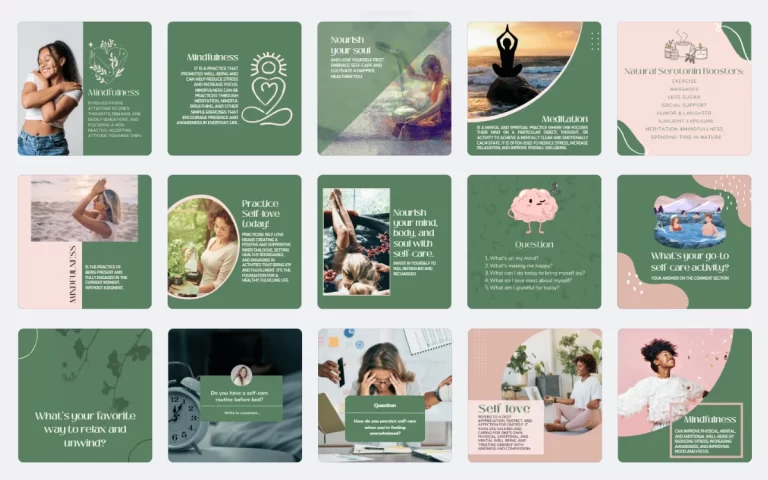 Self-love-Wellness-Instagram-Post-Template