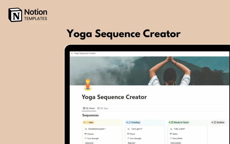 Yoga-Sequence-Creator